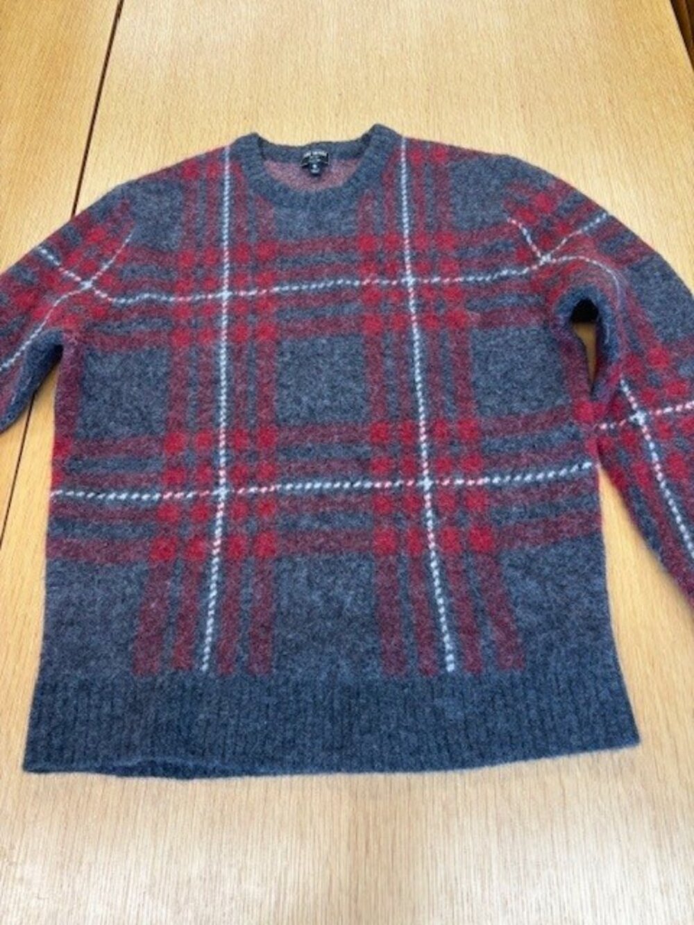 Todd Snyder Plaid Wool Baby Alpaca Sweater Men’s Medium